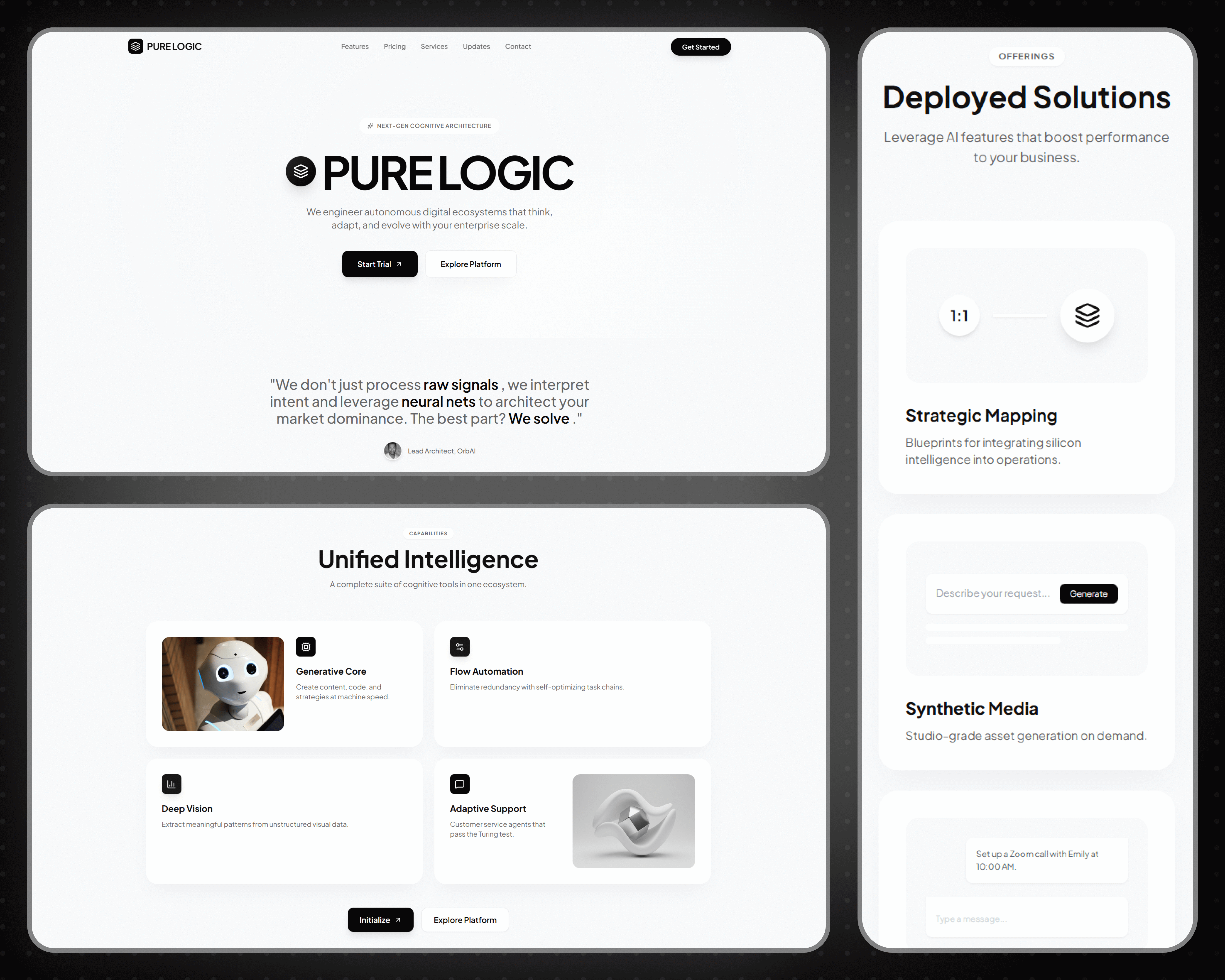 Asset management  template preview