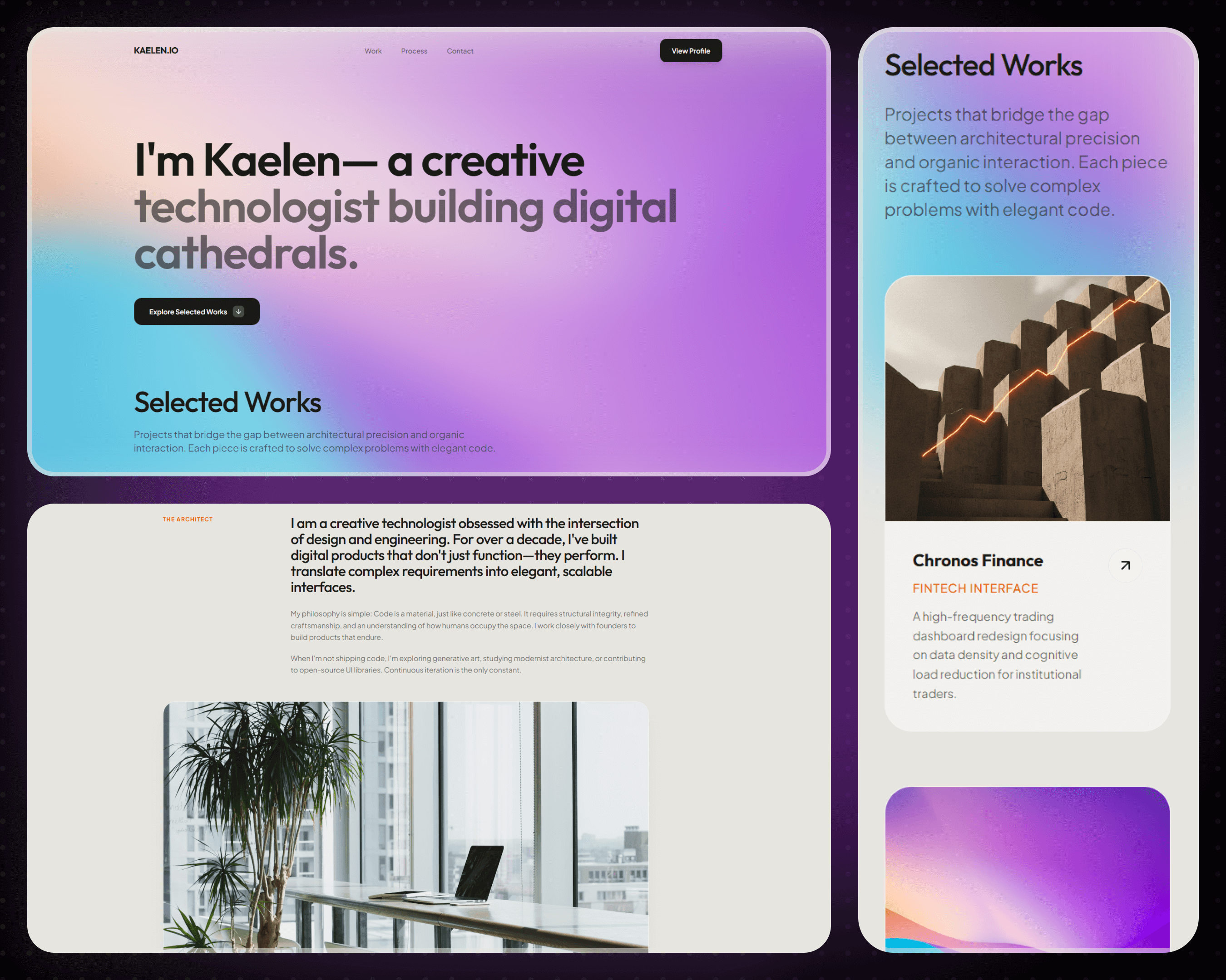Digital architect template preview