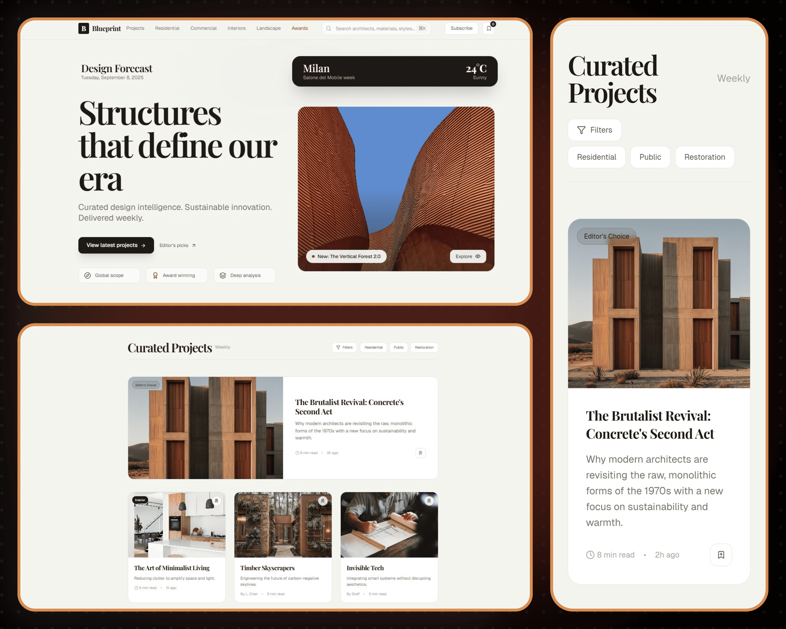 Atelier Forma template preview