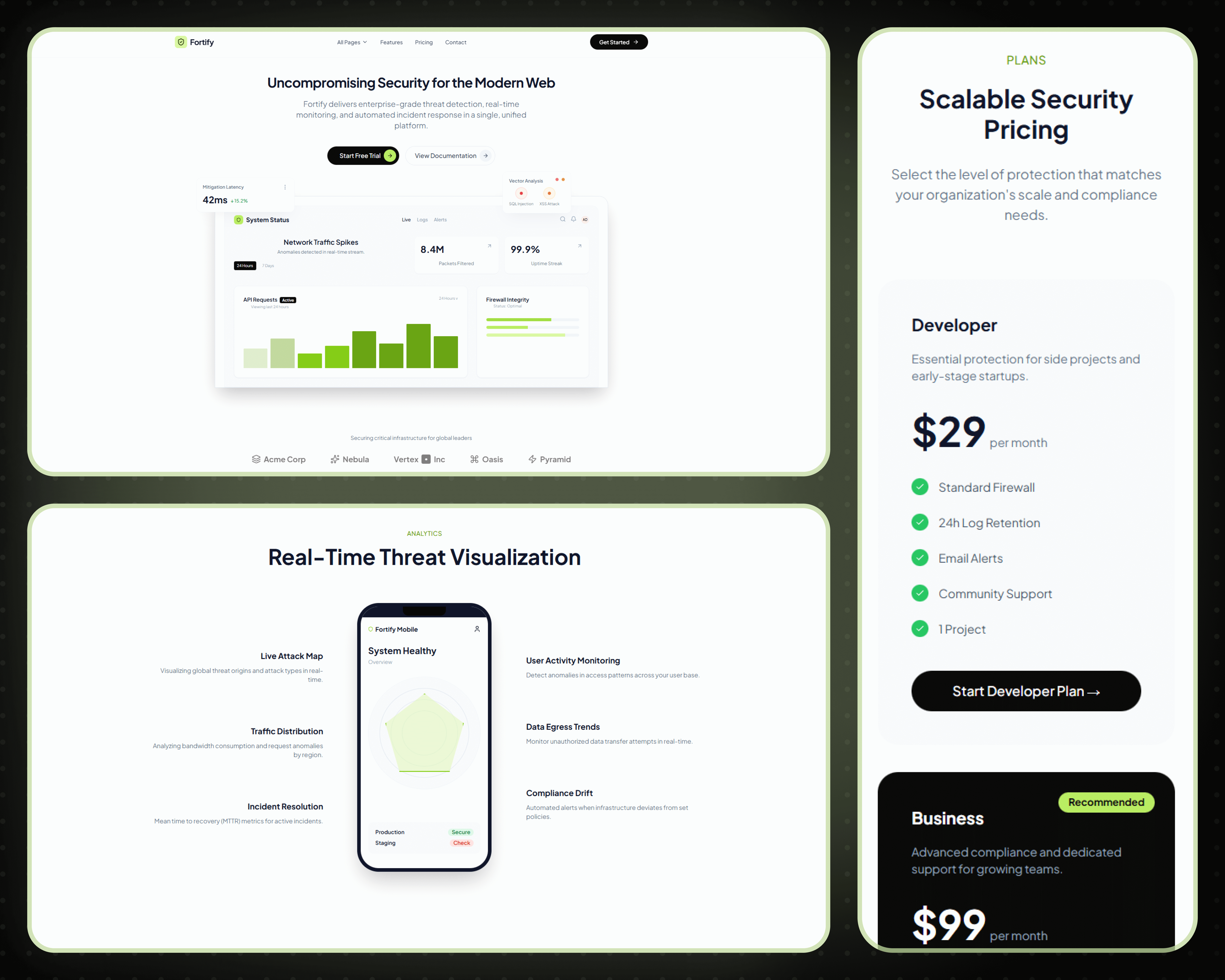 Private asset template preview