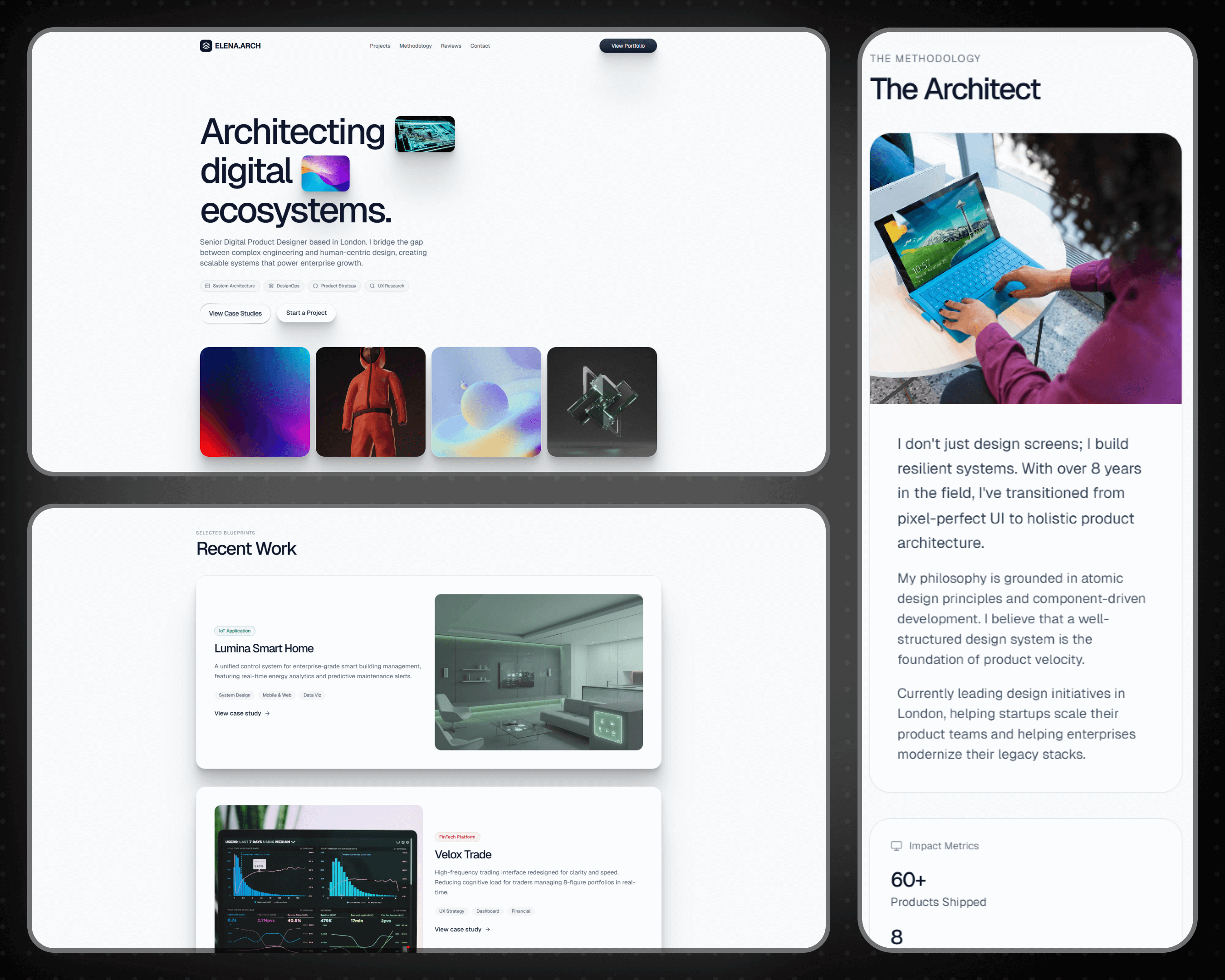System architect template preview